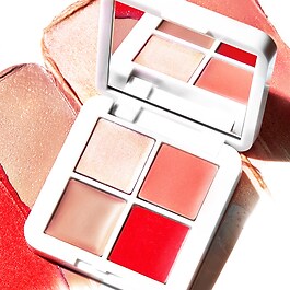 Lip2cheek Glow Quad - Palette per labbra, guance e illuminanti Formato Viaggio